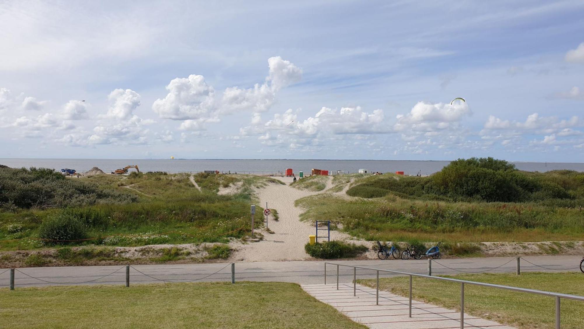 Ferienwohnung Seestern In Norddeich Norden Exteriör bild